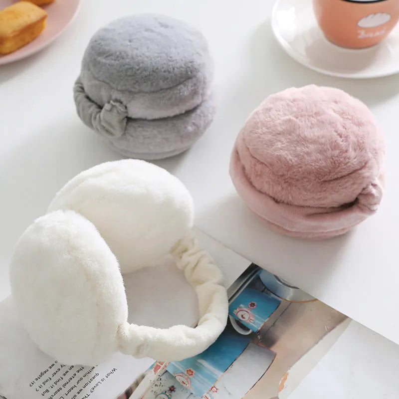 Soft Plush Ear Warmer Winter Warm Earmuffs