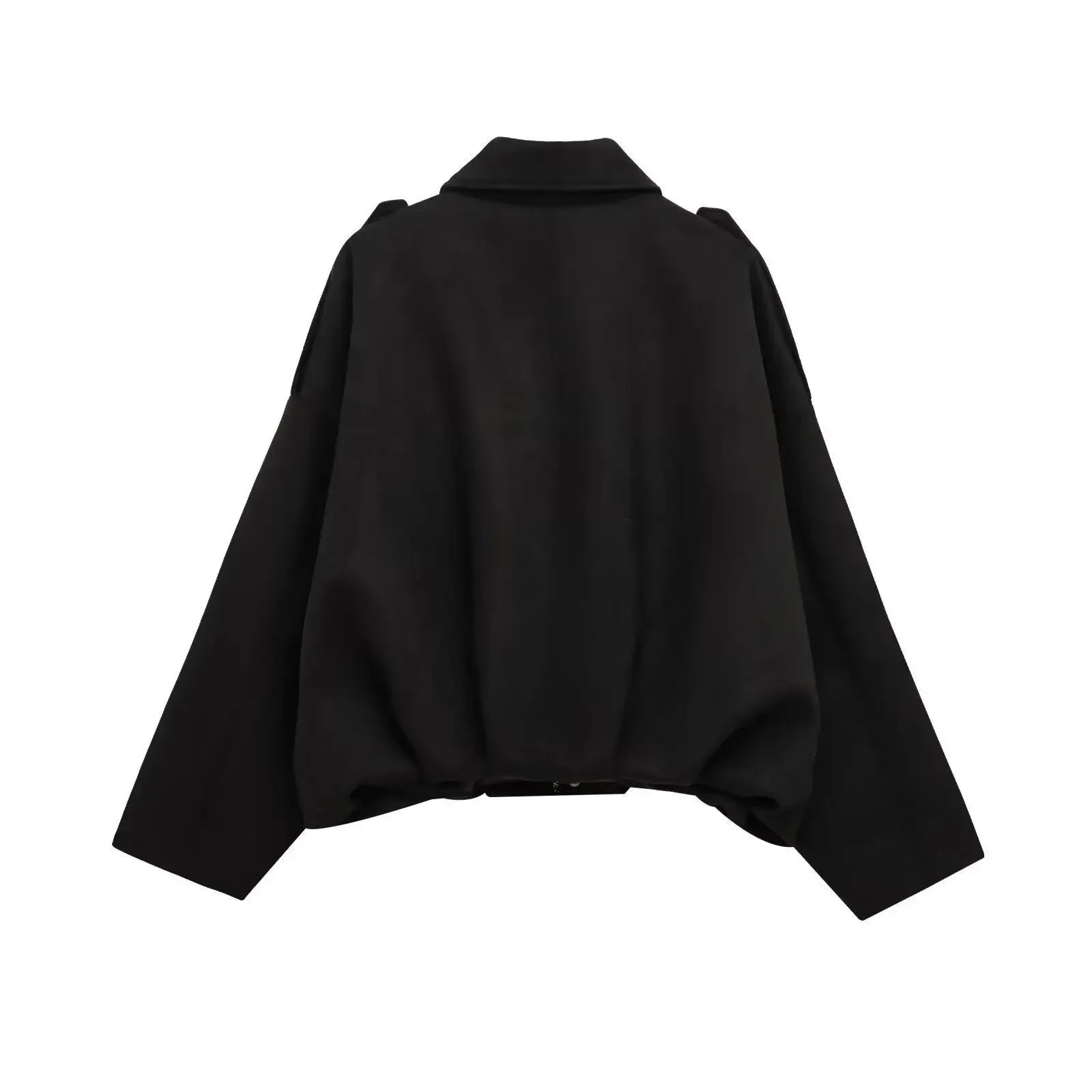 Velvet Texture Pilot Jacket and Skirts