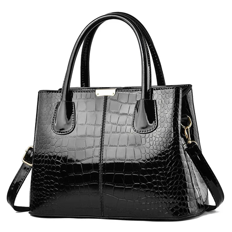 Vintage Pu Leather  Large Capacity Handbags