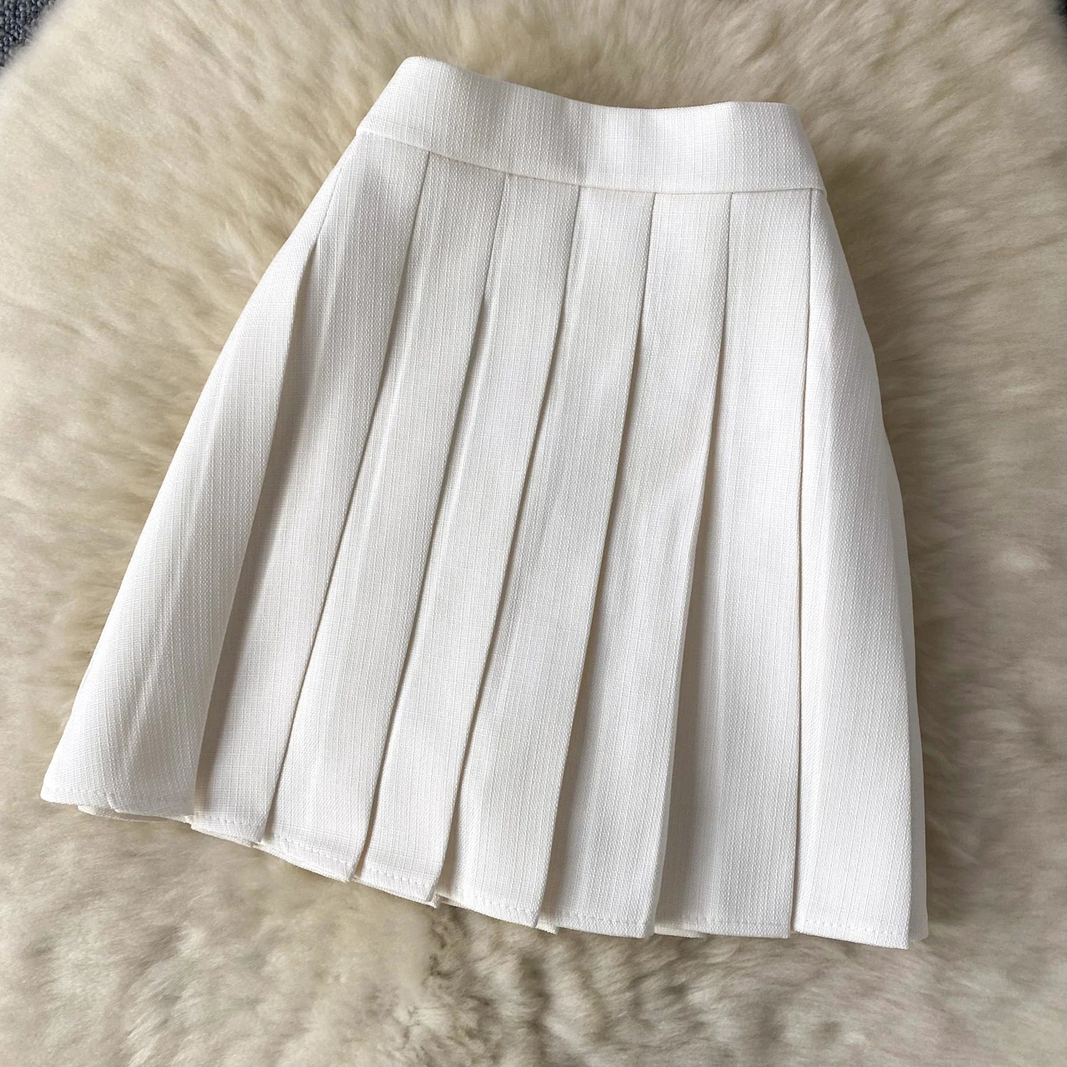 French Camisole+ Pleated Skirt Two Piece Set