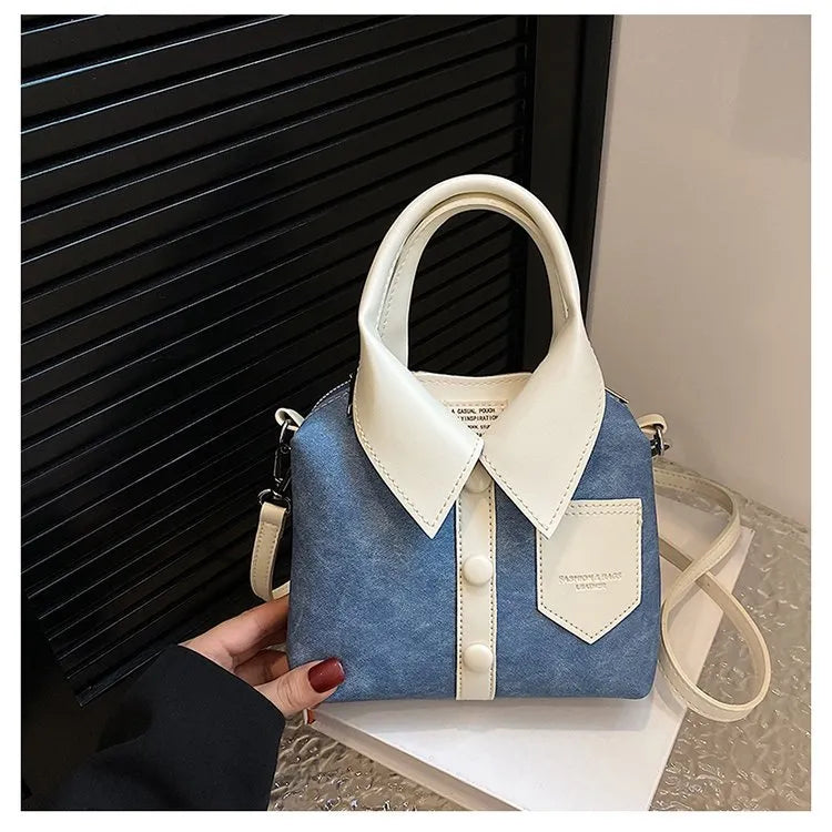 T Shirt Style Shoulder Crossbody Handbag