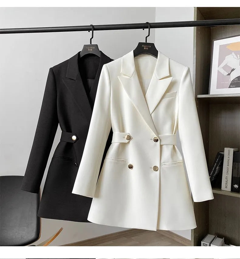 Slim Double Breasted Dress Suit Jacket