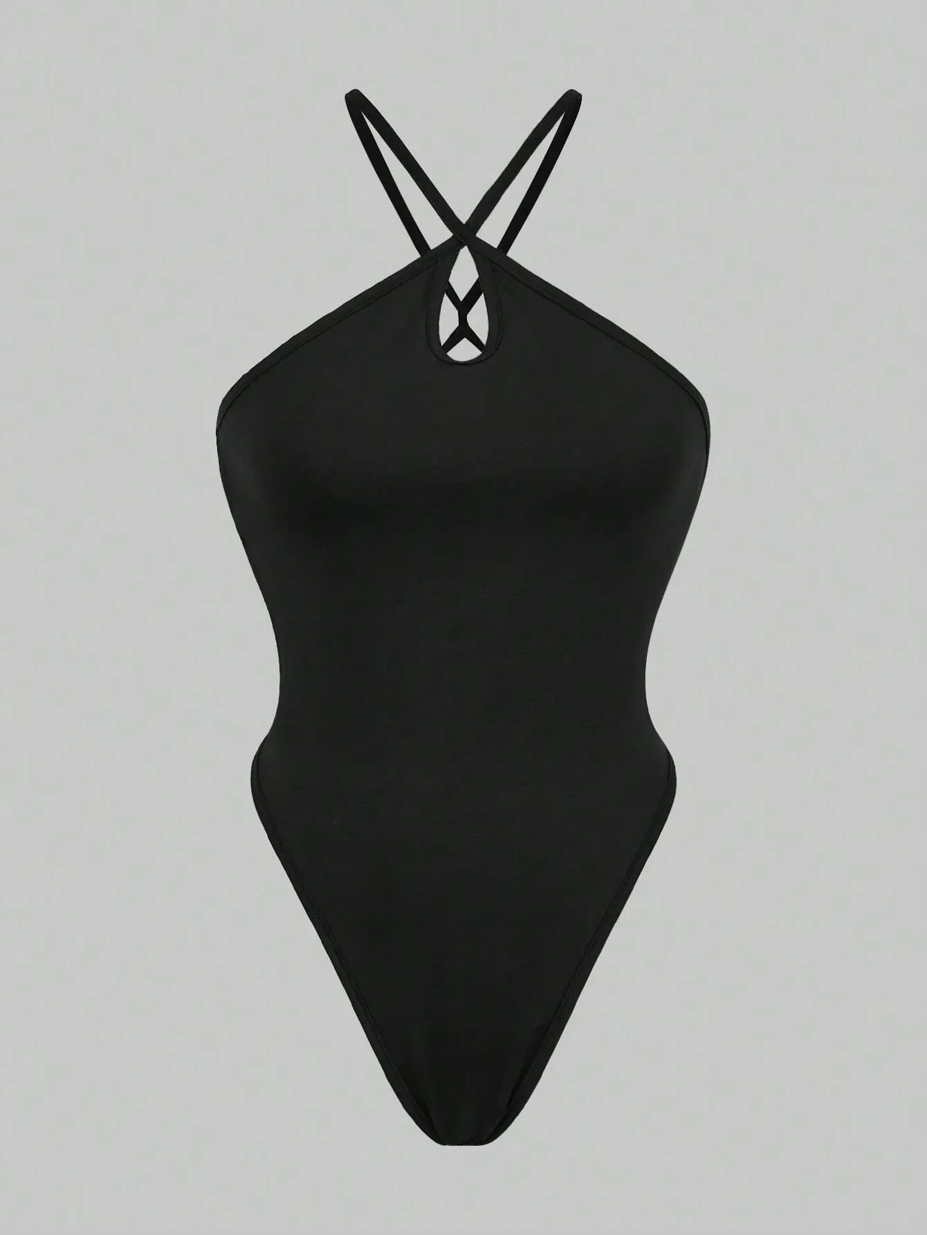 backless Back Straps Cut - Out Top