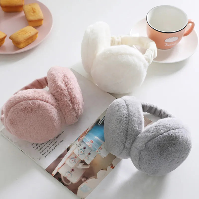 Soft Plush Ear Warmer Winter Warm Earmuffs