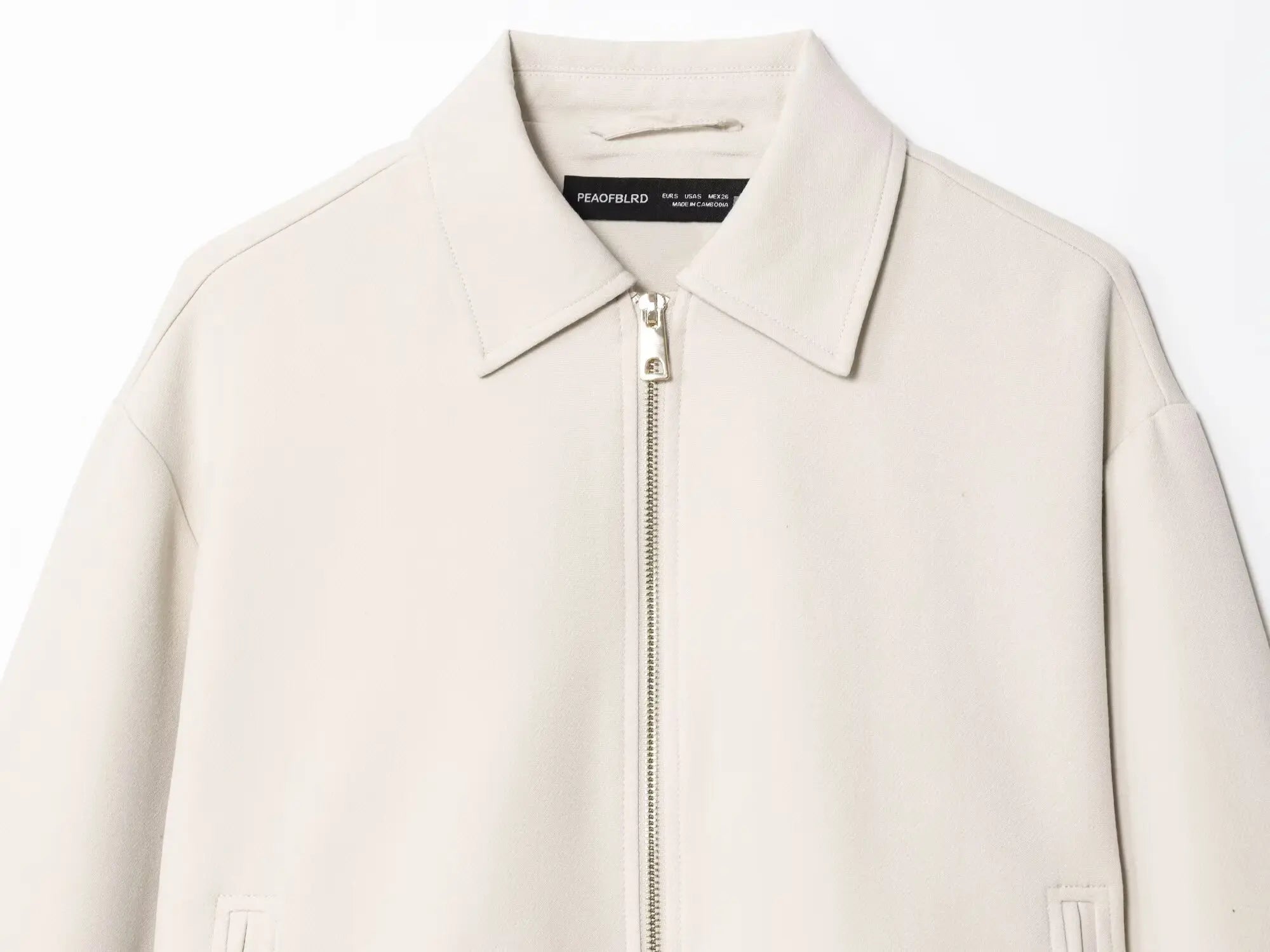 Casual Turn-Down Collar Long Lantern Sleeve  Jacket