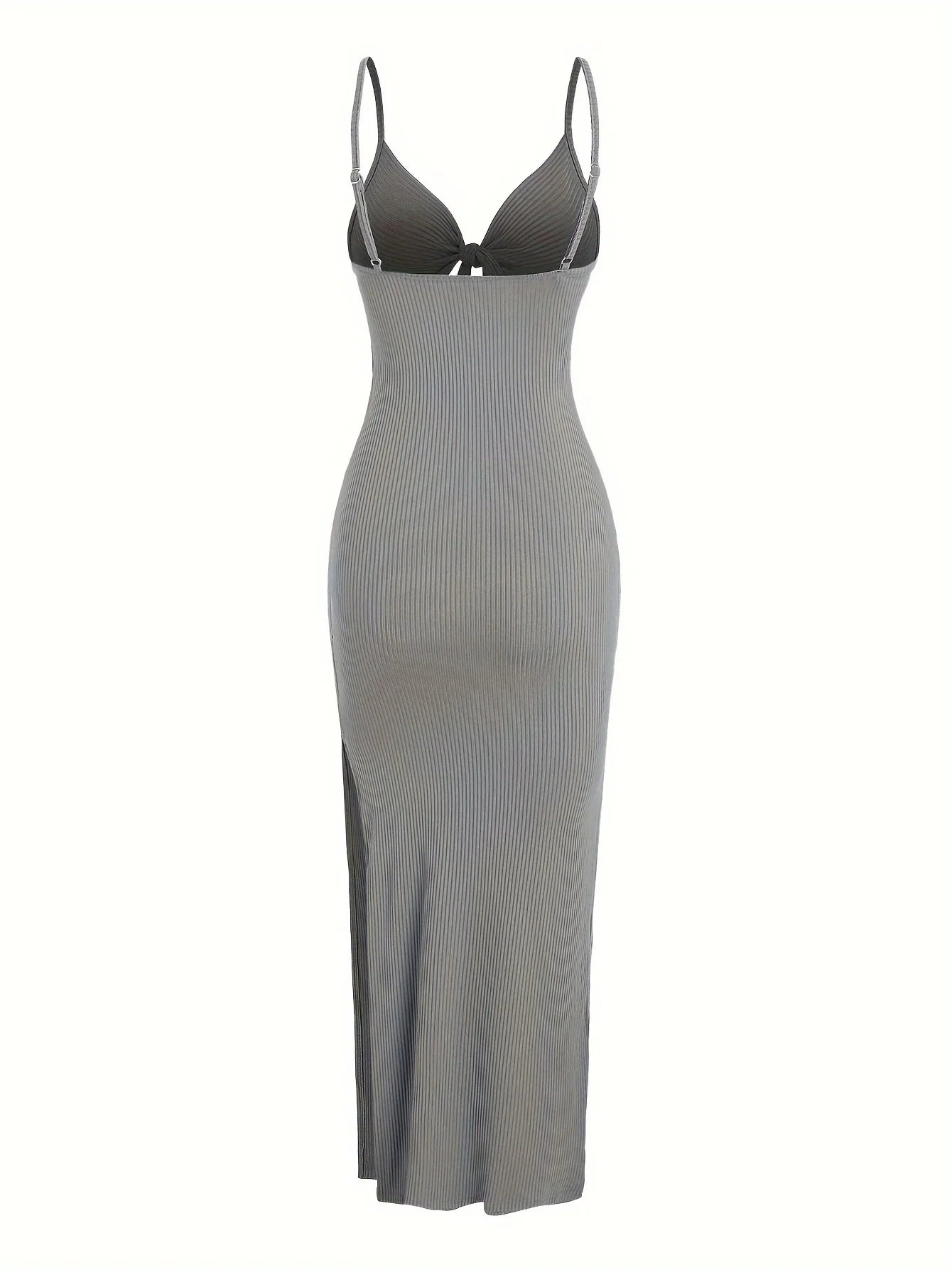 sleeveless suspender dress