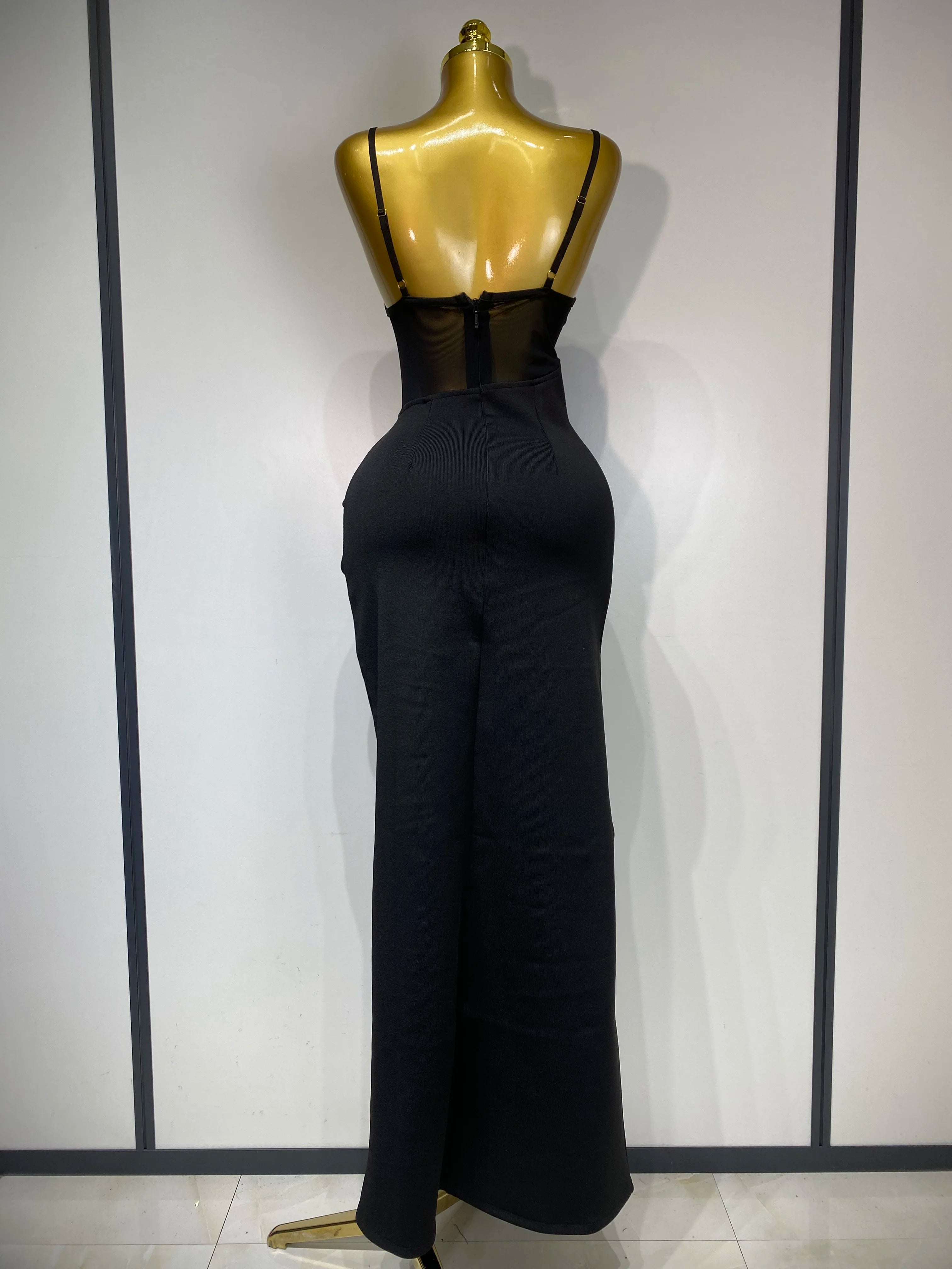 Starfish Decoration Bandage Luxury Birthday Prom Dress