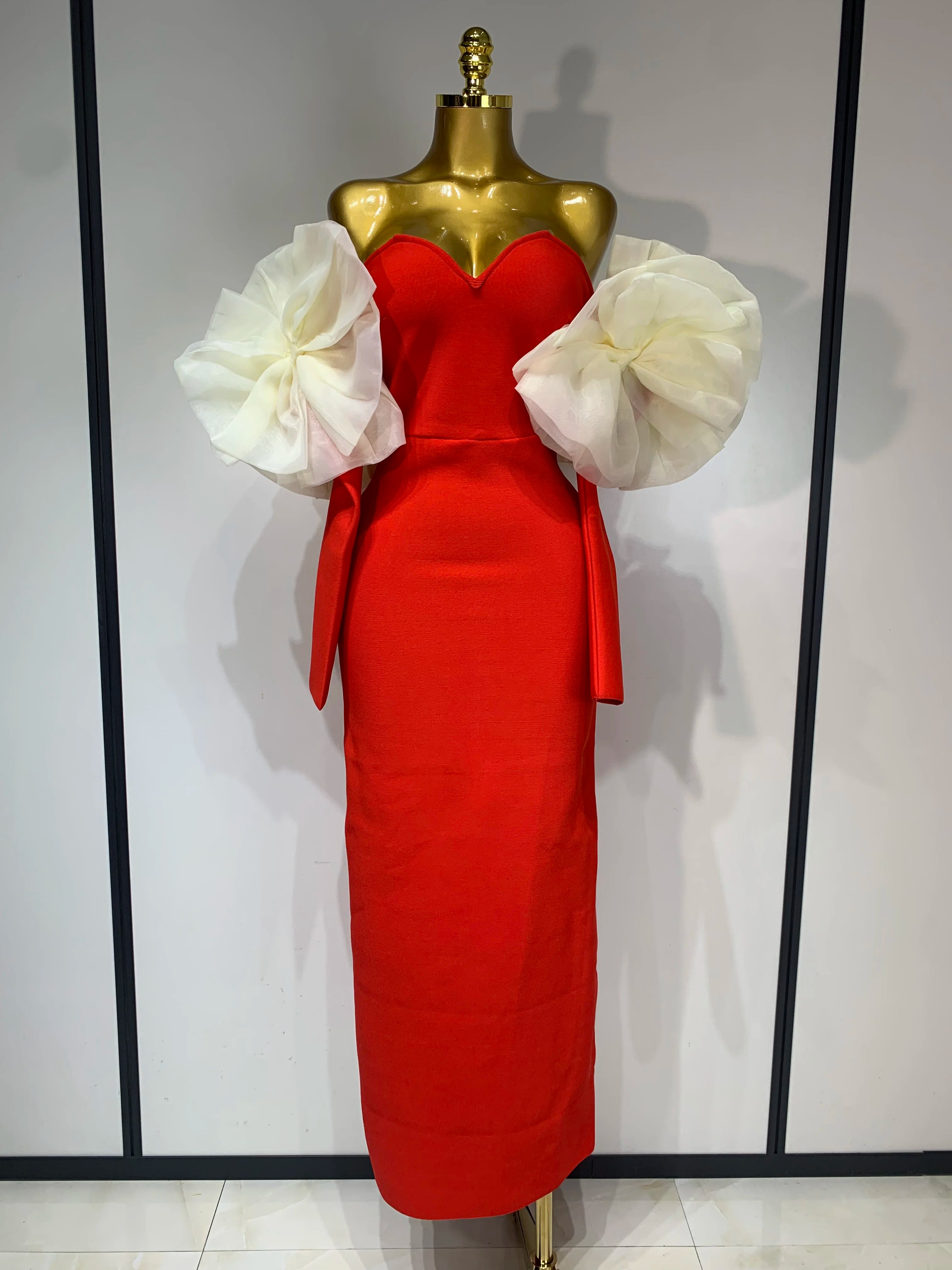 Off Shoulder Bodycon Bandage Dress