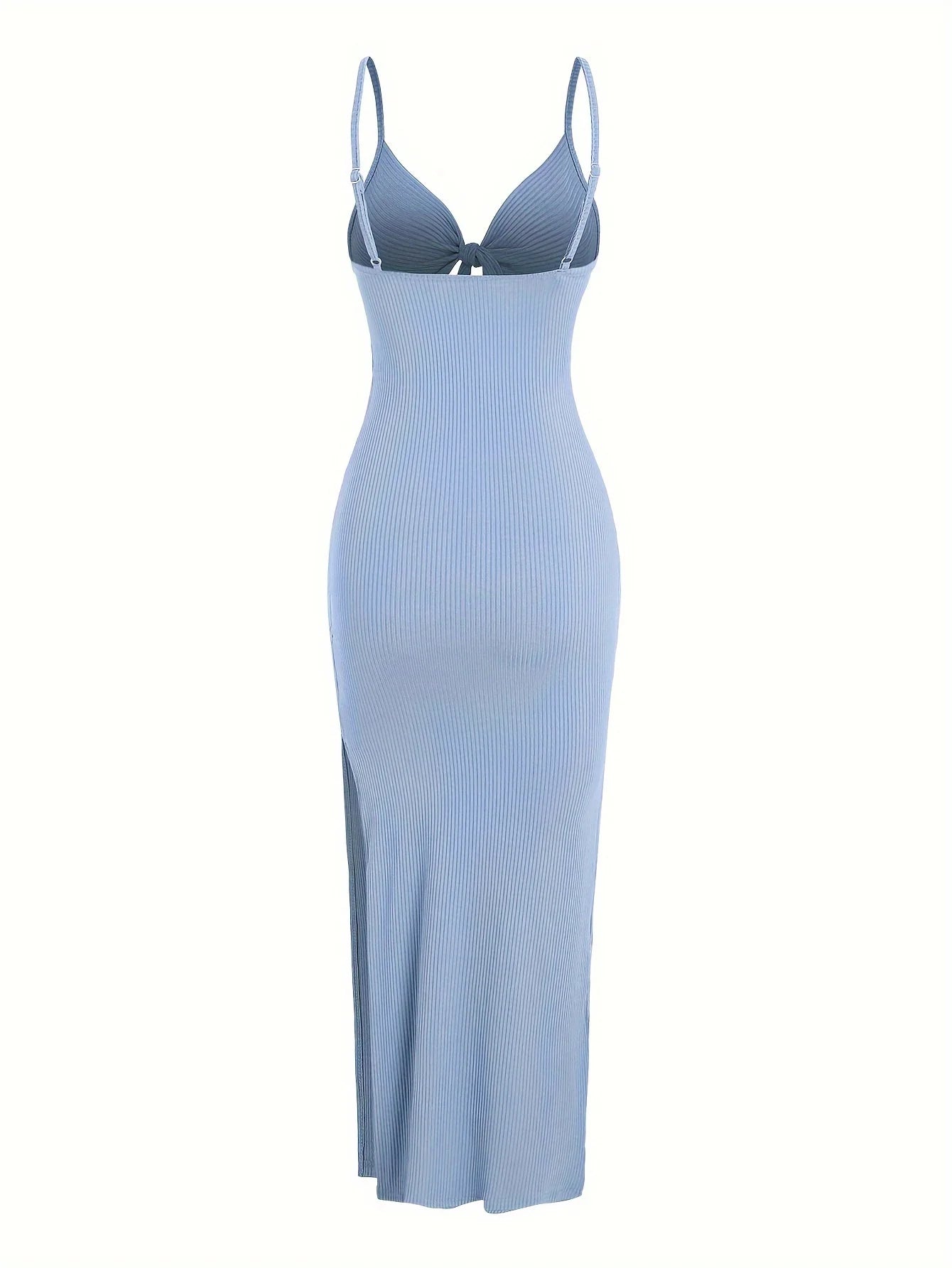 sleeveless suspender dress
