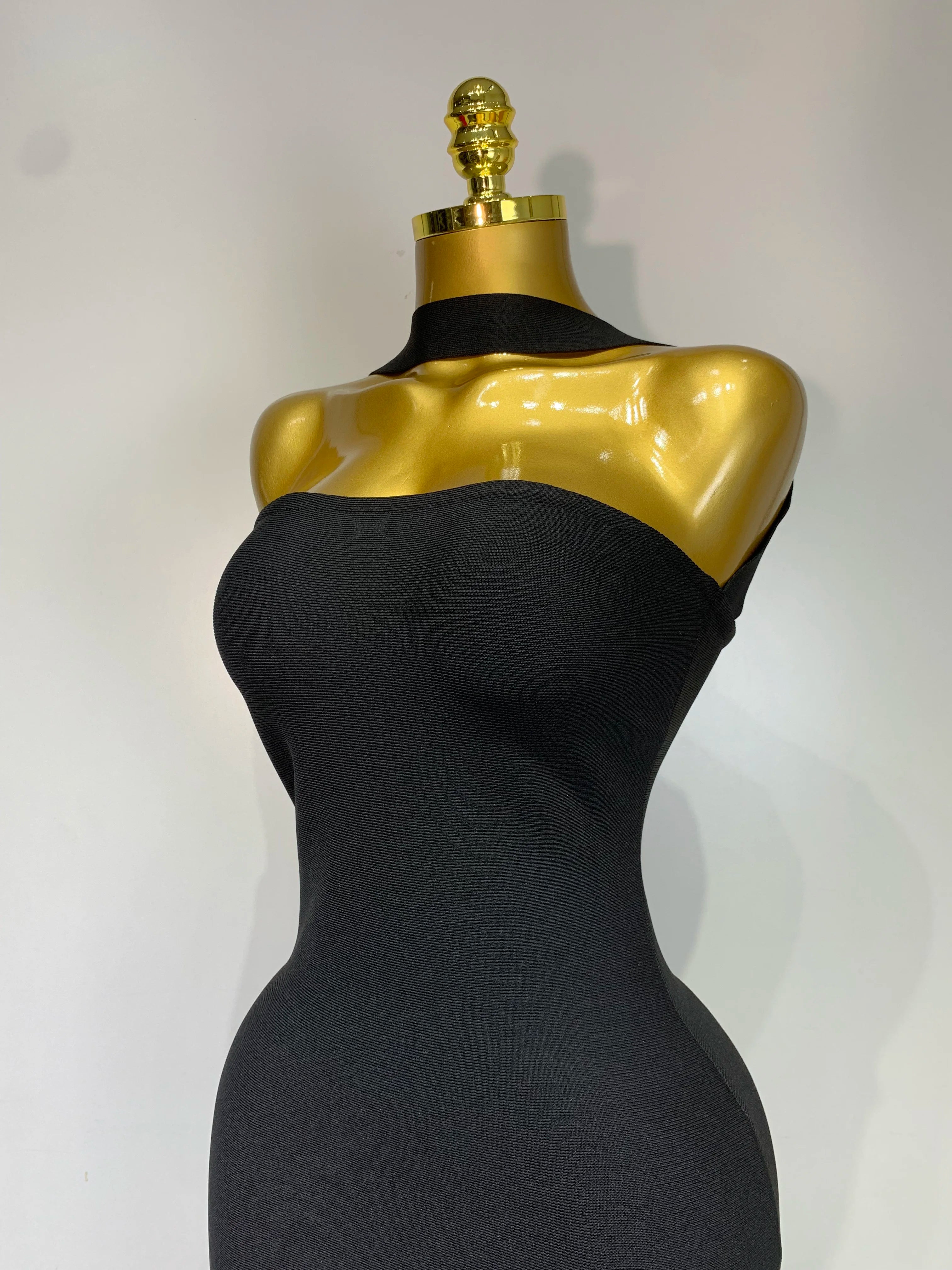 Backless Bodycon Bandage Sleeveless Maxi Long Elegant Luxury Dress