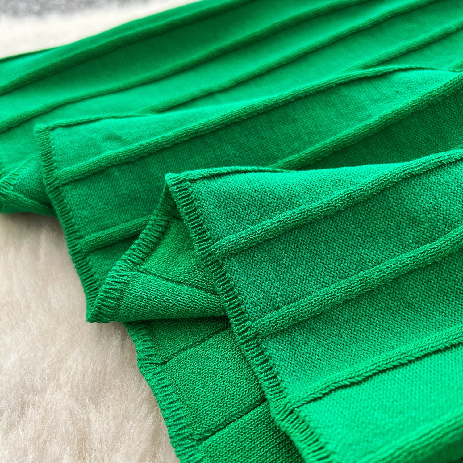 Knit Spaghetti Strap Dress Sleeveless Elastic Waist Slim Long Dress