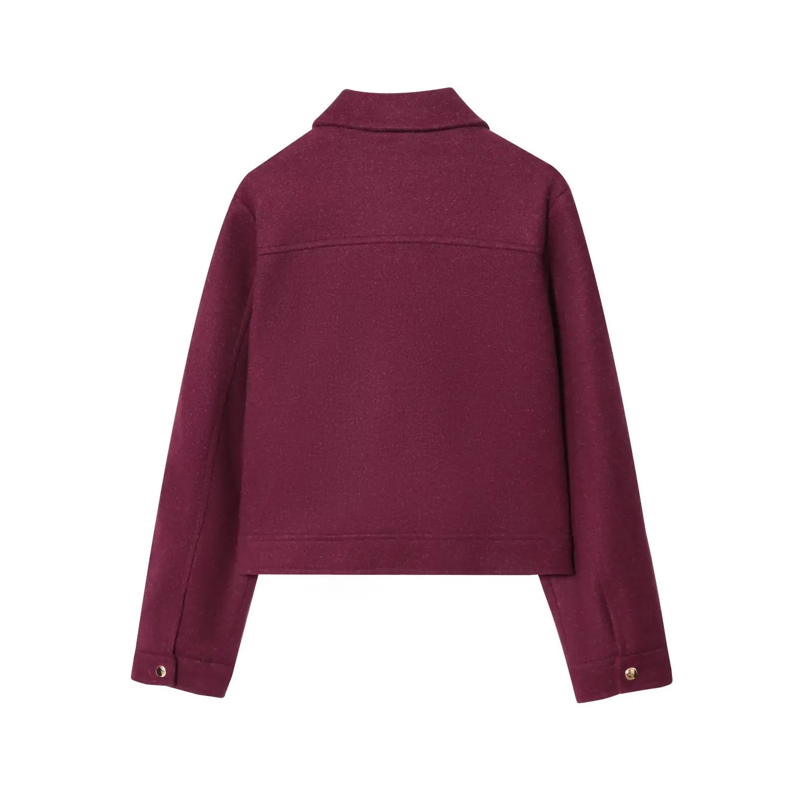 Long Sleeve Regular Fit Single Piece Winter Jacket.