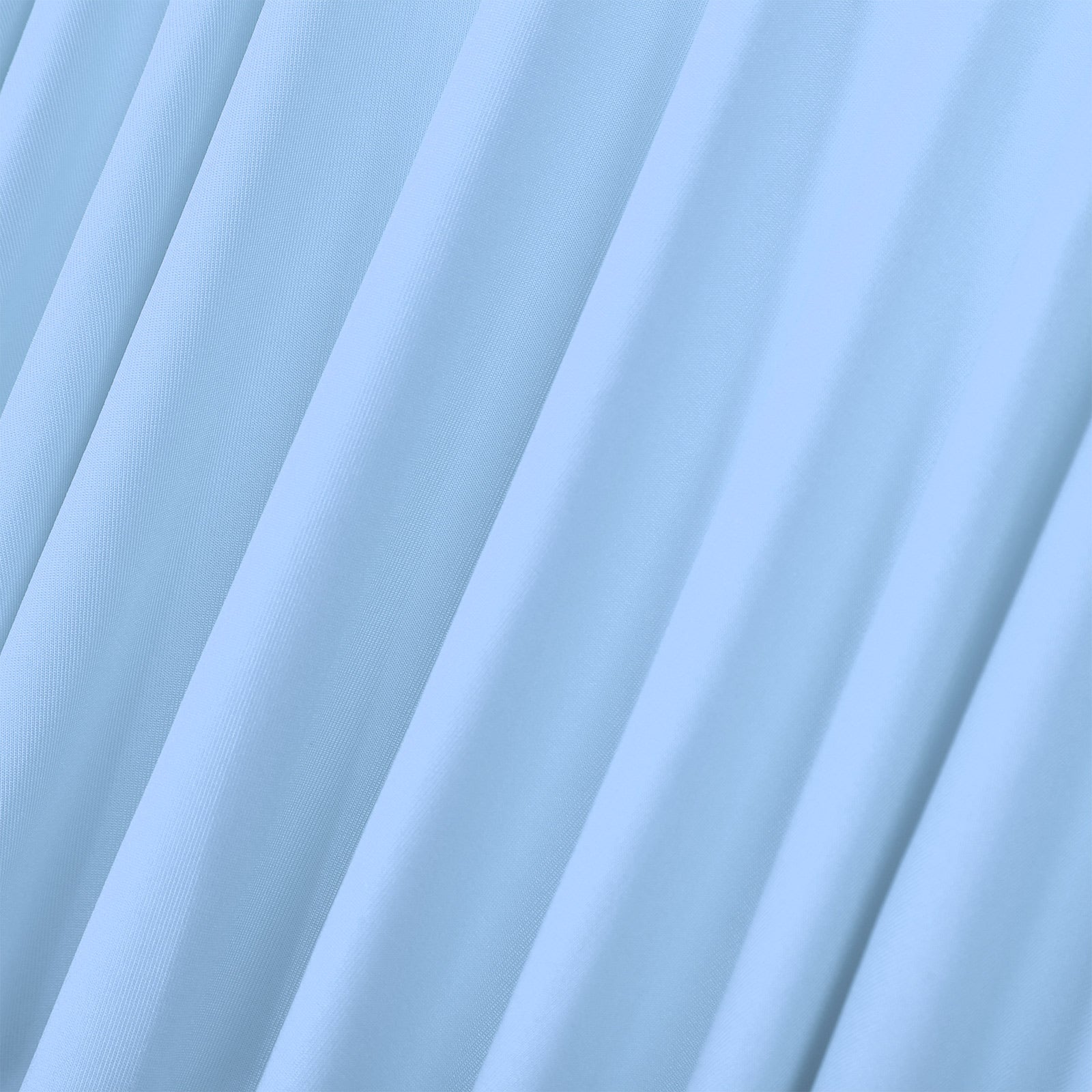Elastic Waistband Flared Ruffles Skirts
