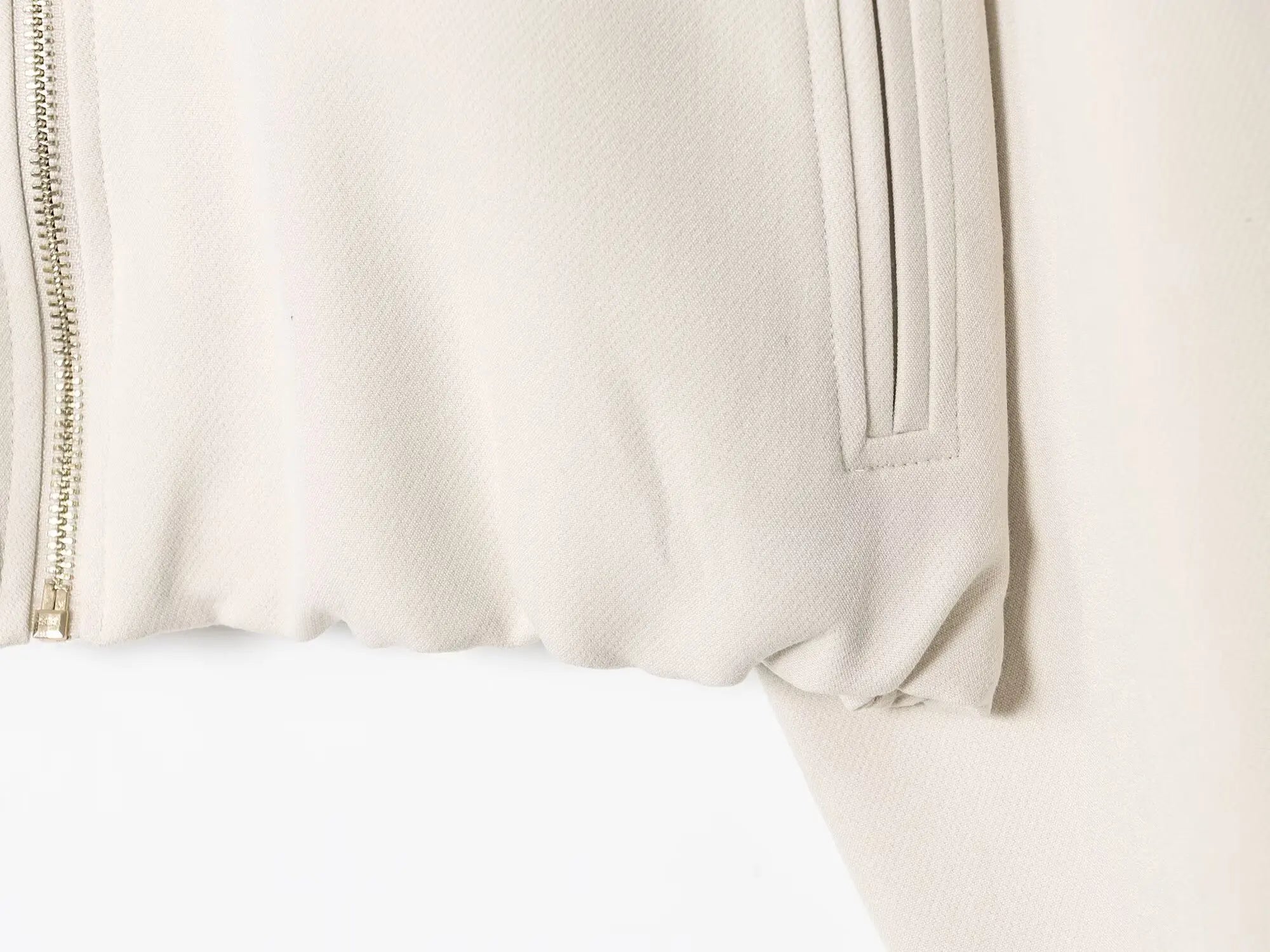 Casual Turn-Down Collar Long Lantern Sleeve  Jacket