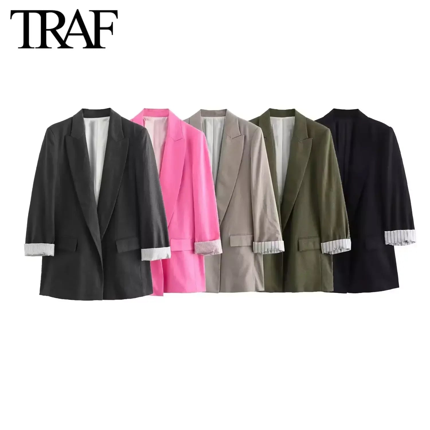 Long Sleeve Suits Blazer Jacket
