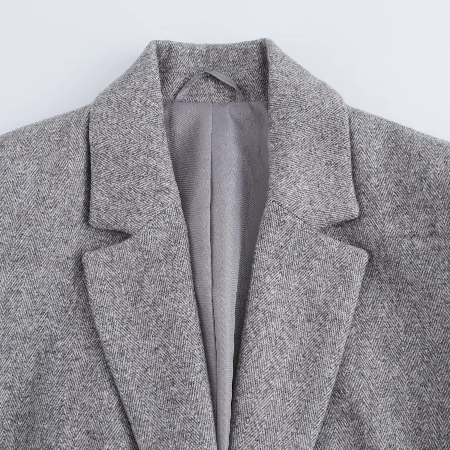 Autumn Long Sleeve Single Buckle Casual Blazers Suit Coat