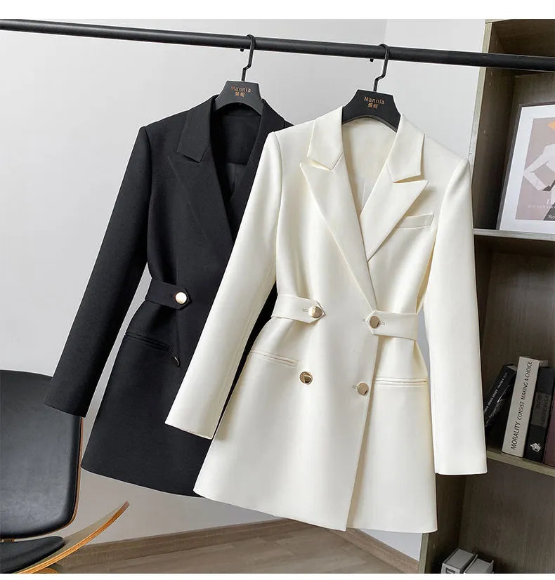 Slim Double Breasted Dress Suit Jacket