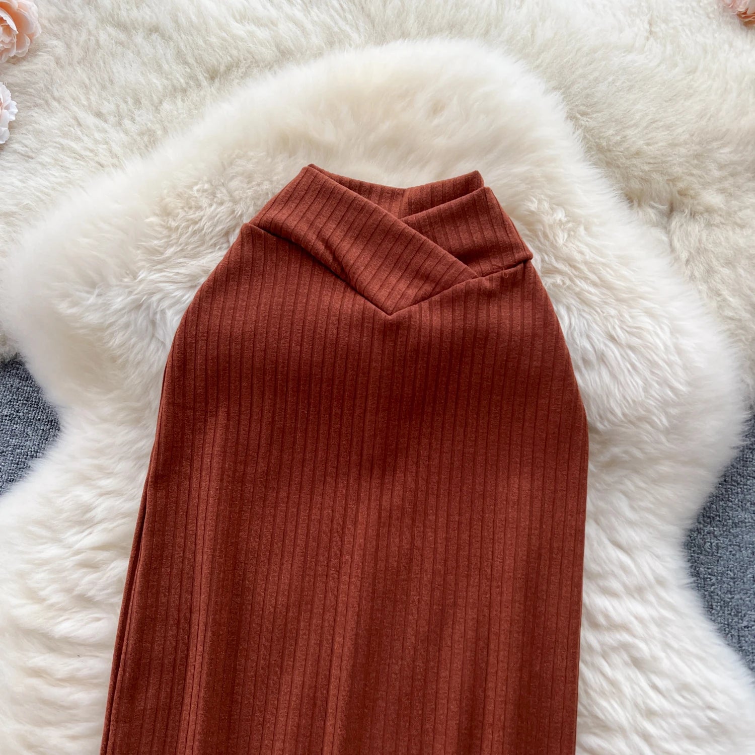 Autumn Elastic High Waist Y2K Classic Skirt