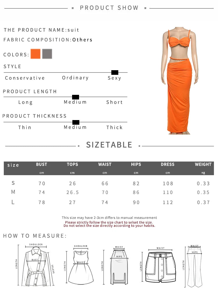 Bandage Ruched Square Collar Bra+Skirts 2 Piece Set