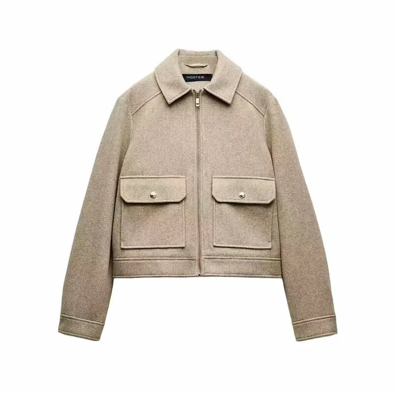 Soft Versatile Autumn Warm Loose Fit Jacket