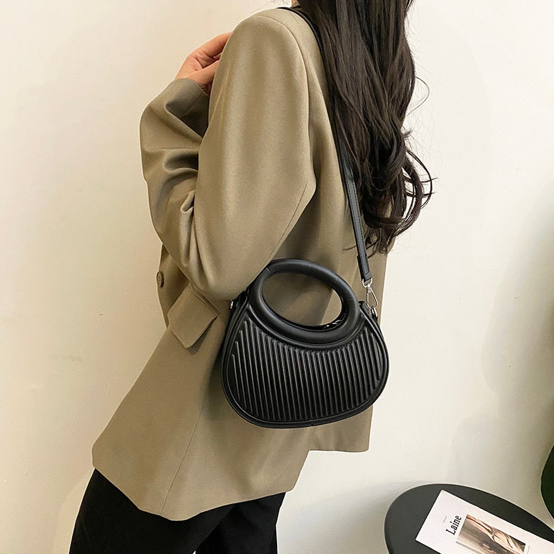 Half Moon Small Shoulder Bag