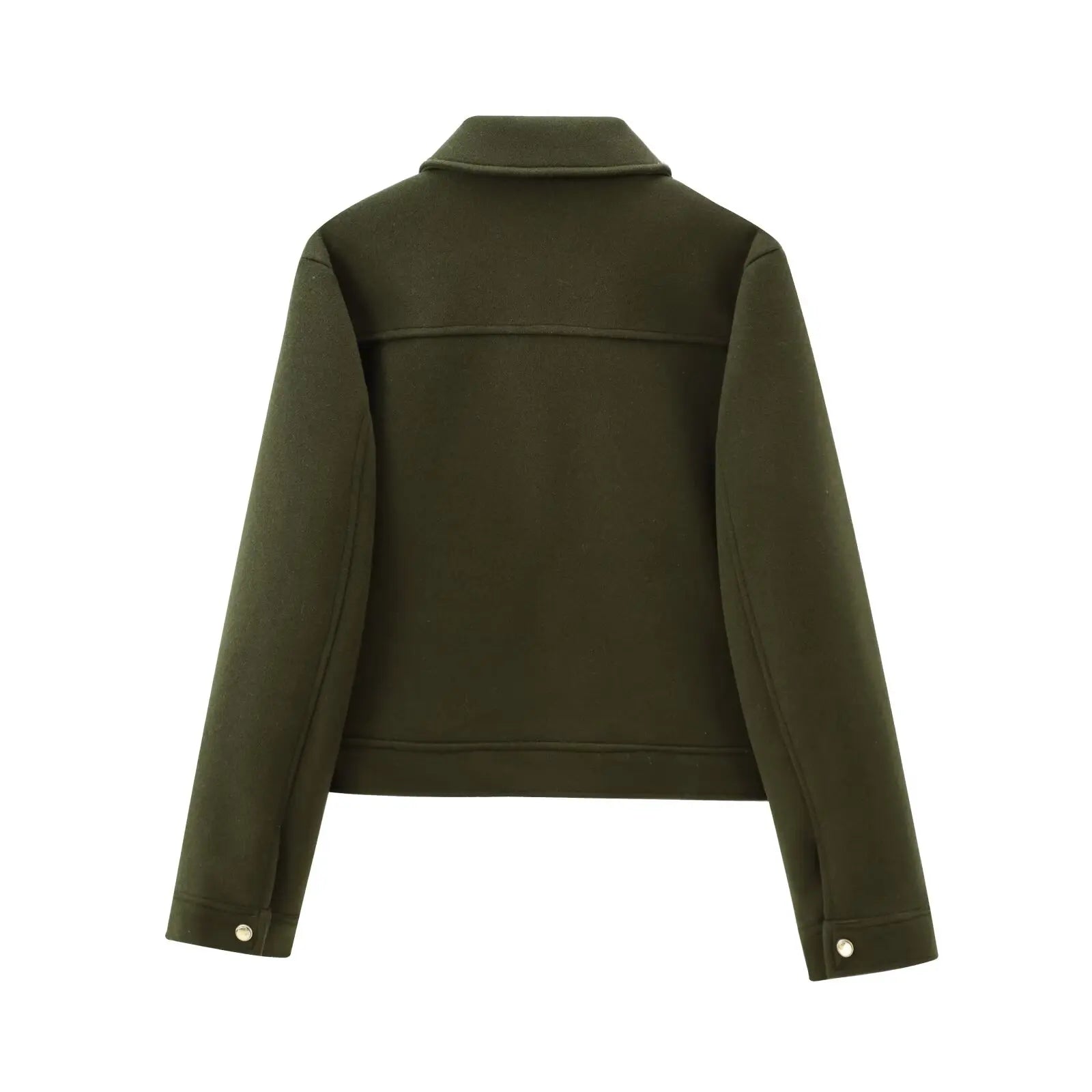 Long Sleeve Regular Fit Single Piece Winter Jacket.
