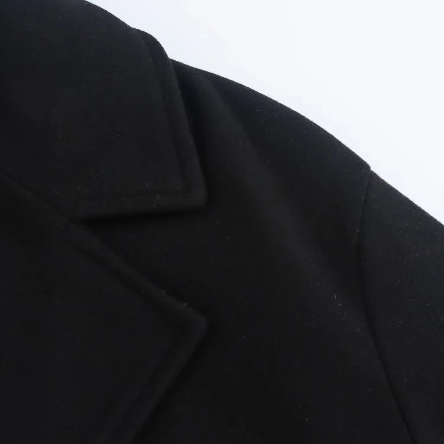 Loose Double-breasted Lapel Long Coat