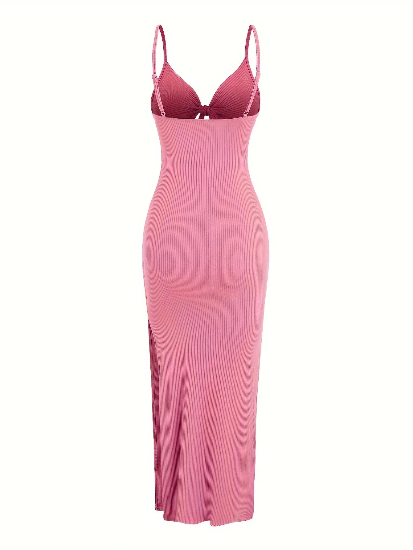 sleeveless suspender dress