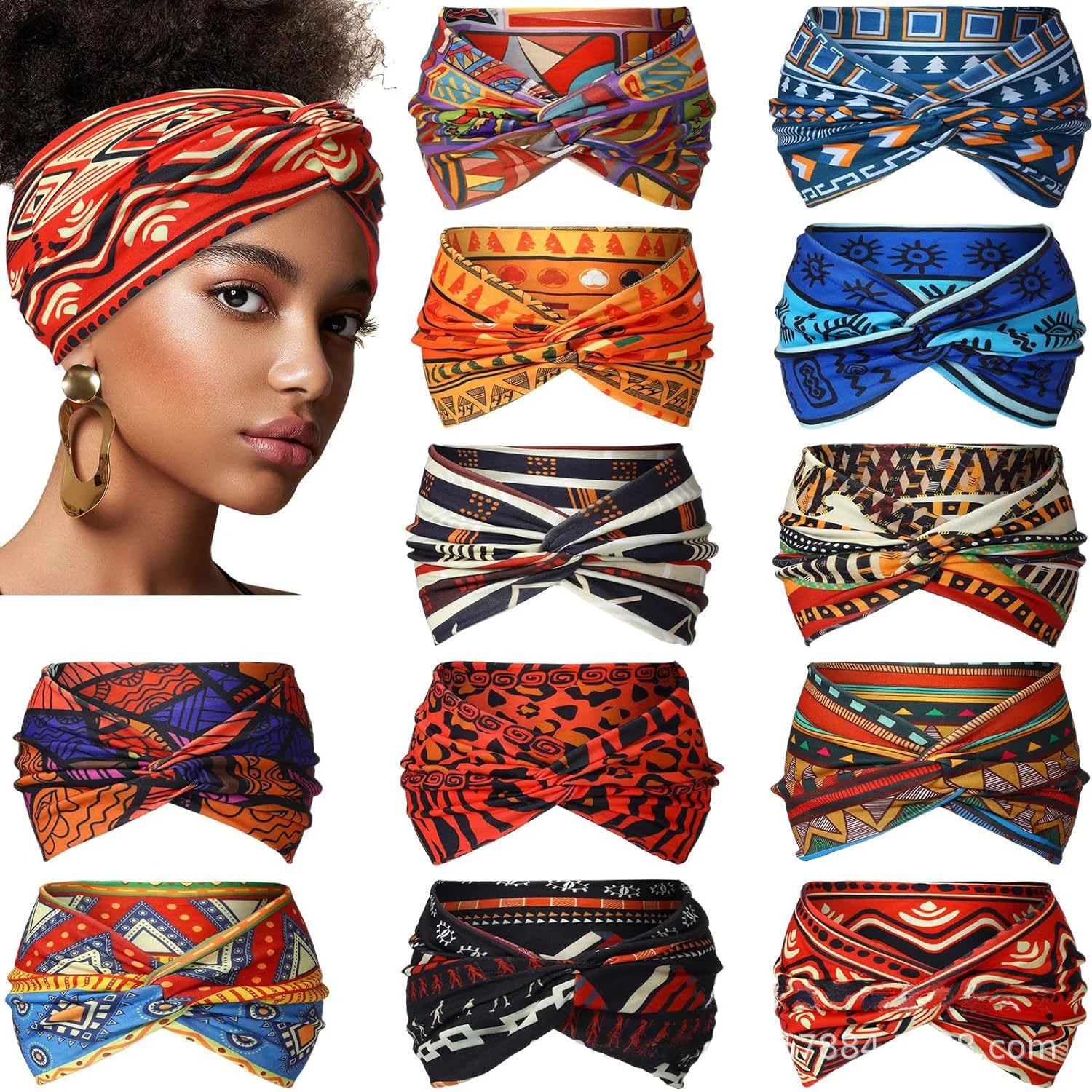 Widening High Strength Bohemian African Style Headband