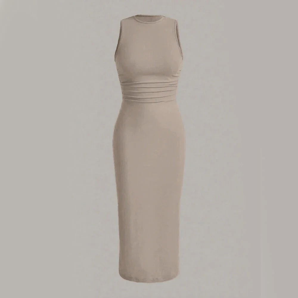 MIDI Sheath Sleeveless Pencil Dresses