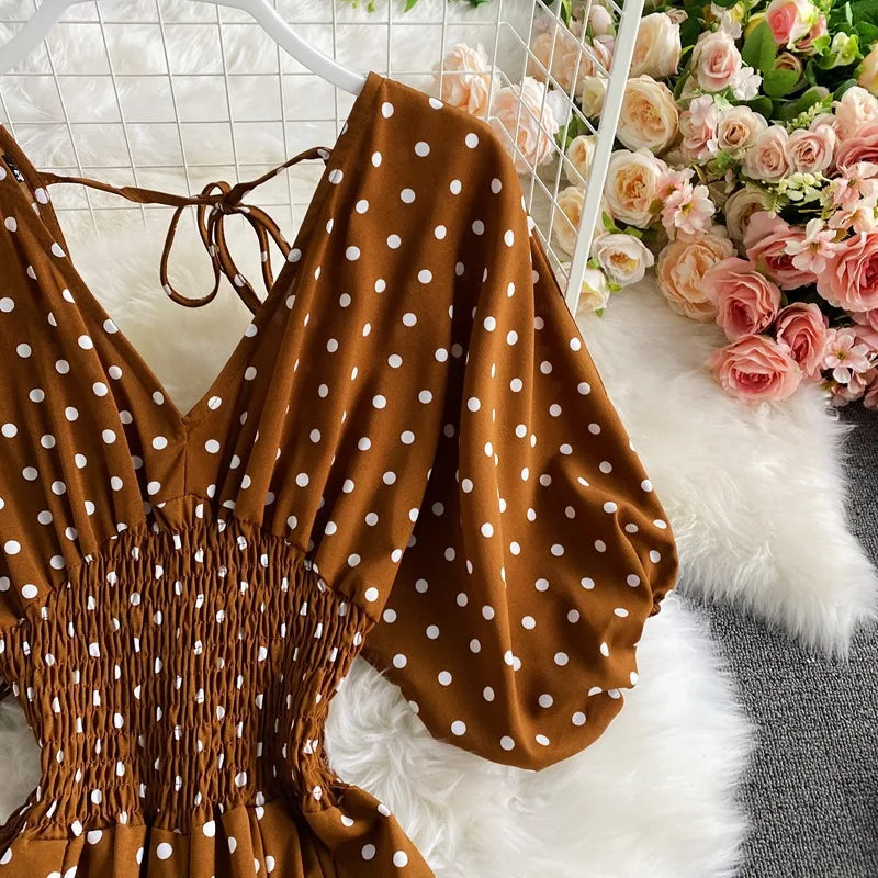 V Neck Dolman Sleeves Floral Print Wide Leg Jumpsuit