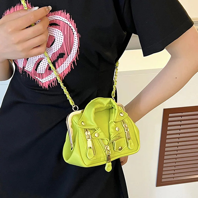 Fashion Jacket Design Crossbody Bag