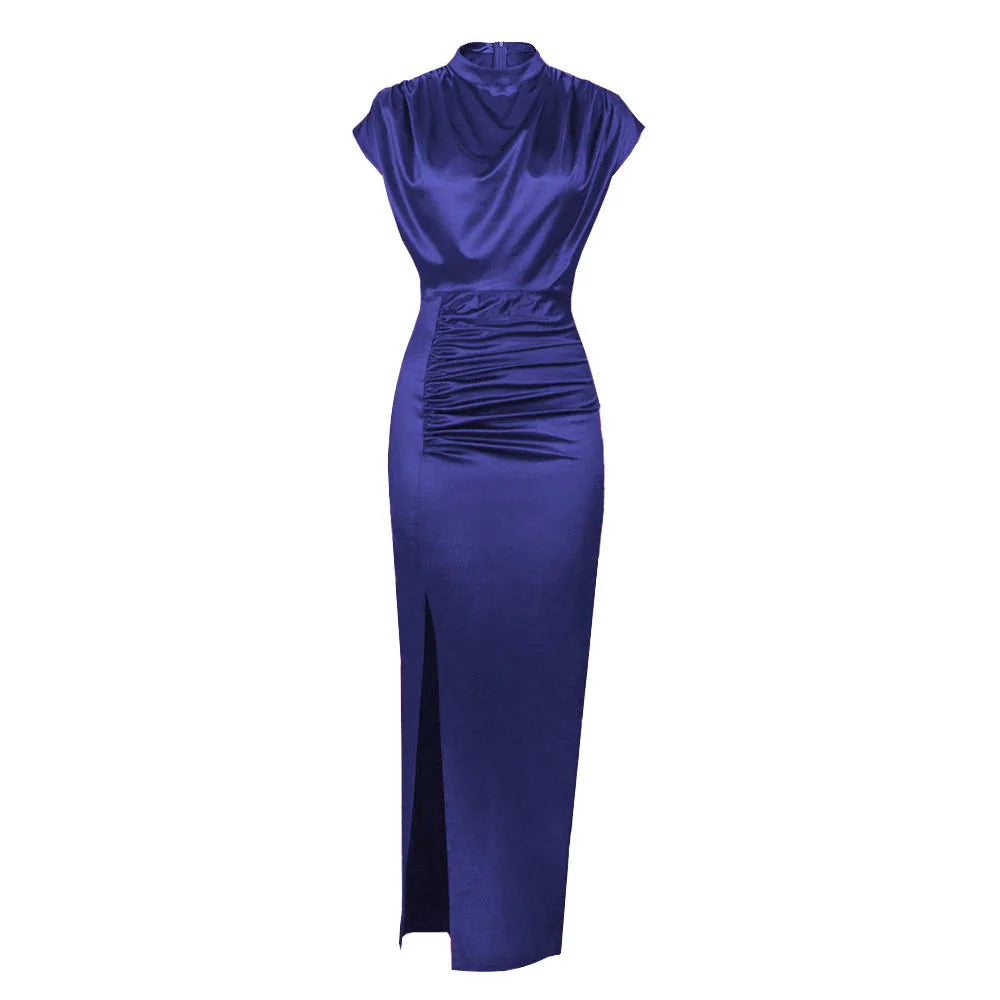 Satin Split High Grade Dress
