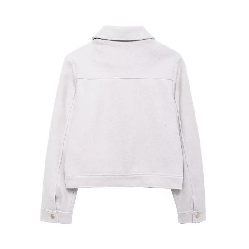 Soft Versatile Autumn Warm Loose Fit Jacket