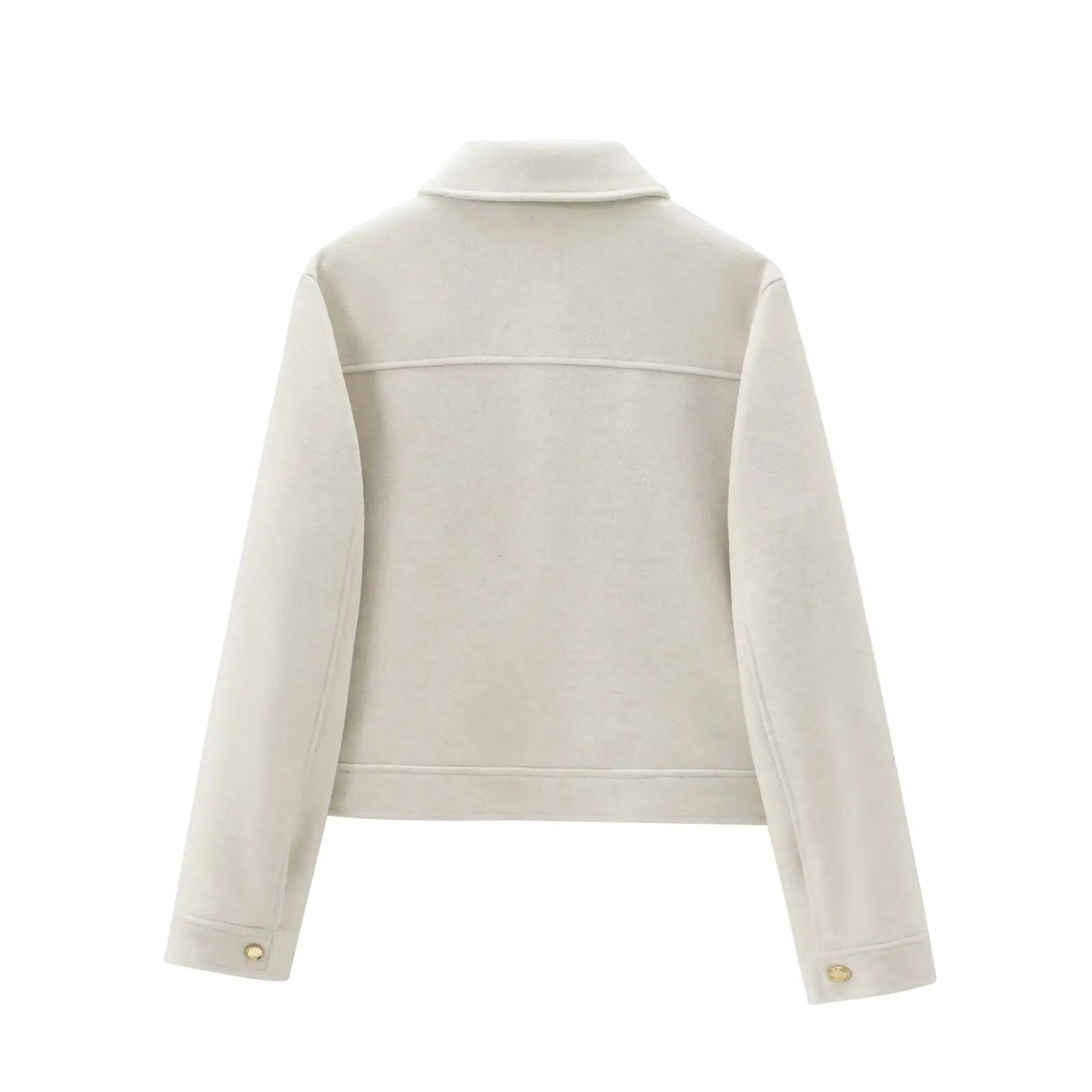 Long Sleeve Regular Fit Single Piece Winter Jacket.