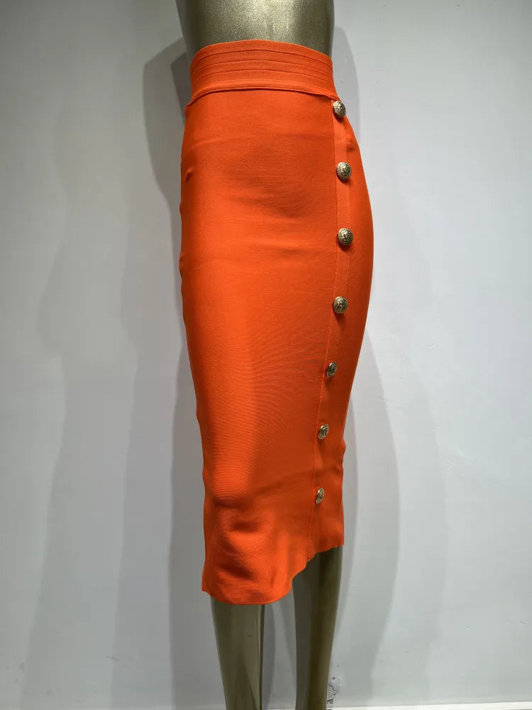 Bodycon Bandage High Waist Pencil skirt