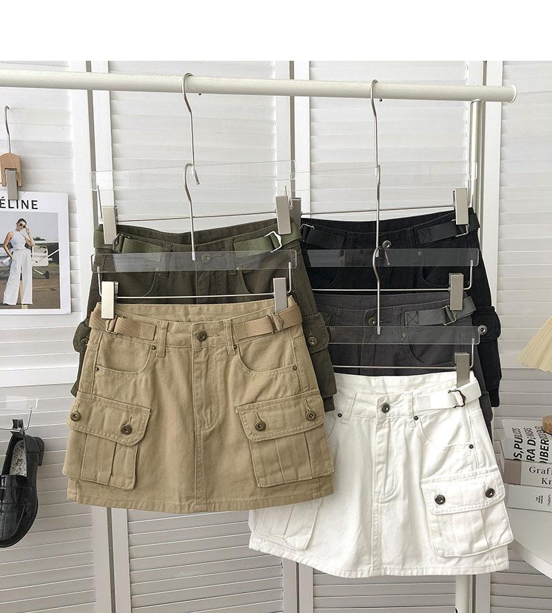 Vintage Denim Cargo Skirts