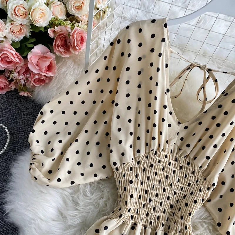 V Neck Dolman Sleeves Floral Print Wide Leg Jumpsuit