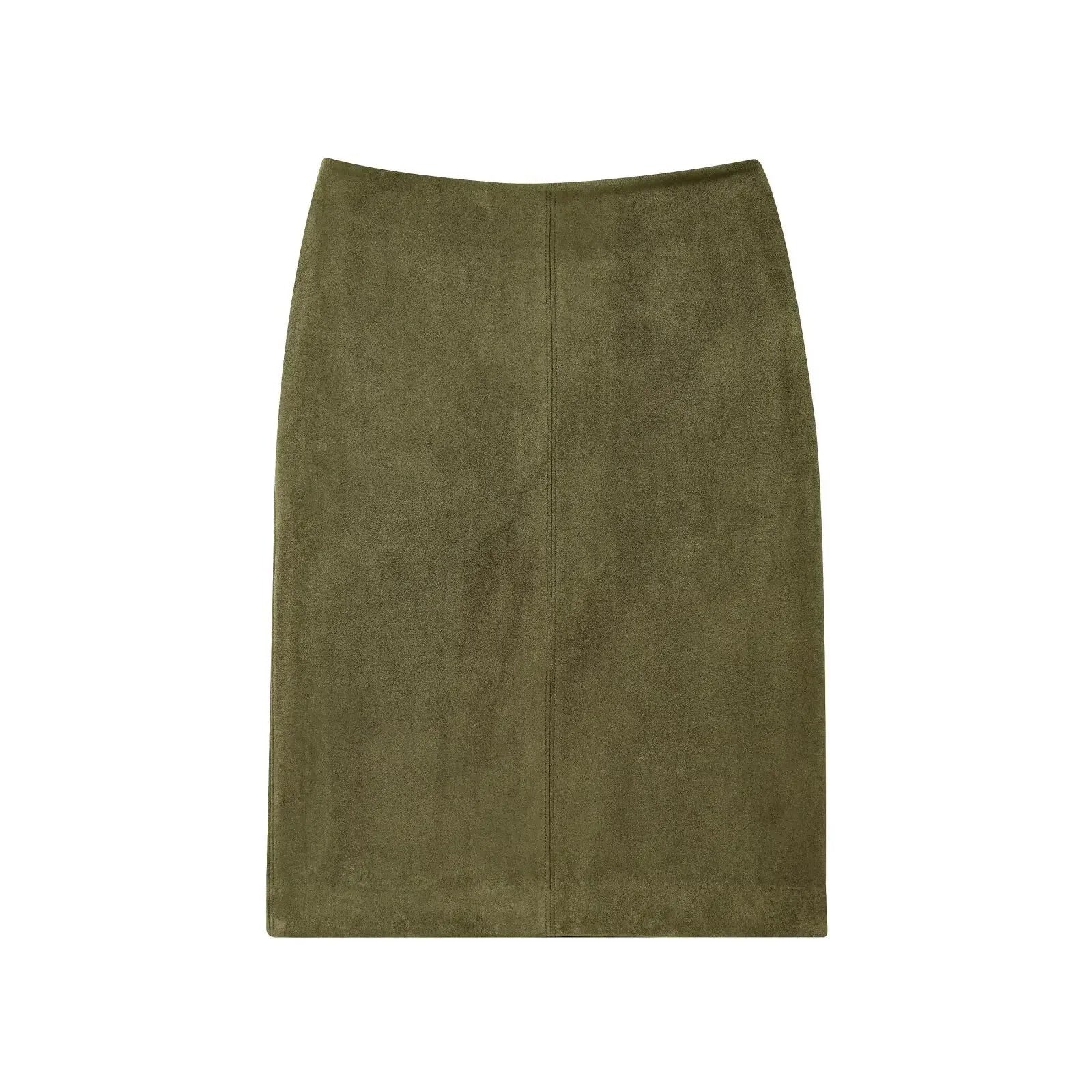 Velvet Texture Pilot Jacket and Skirts