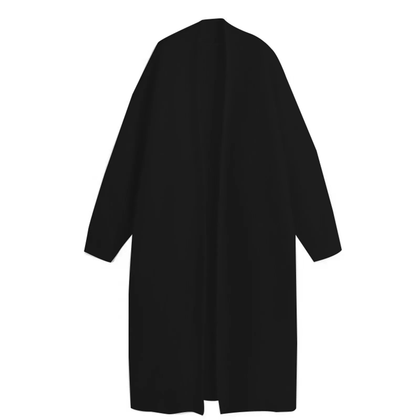 Long Sleeve Solid Color Autumn Knit Cardigan