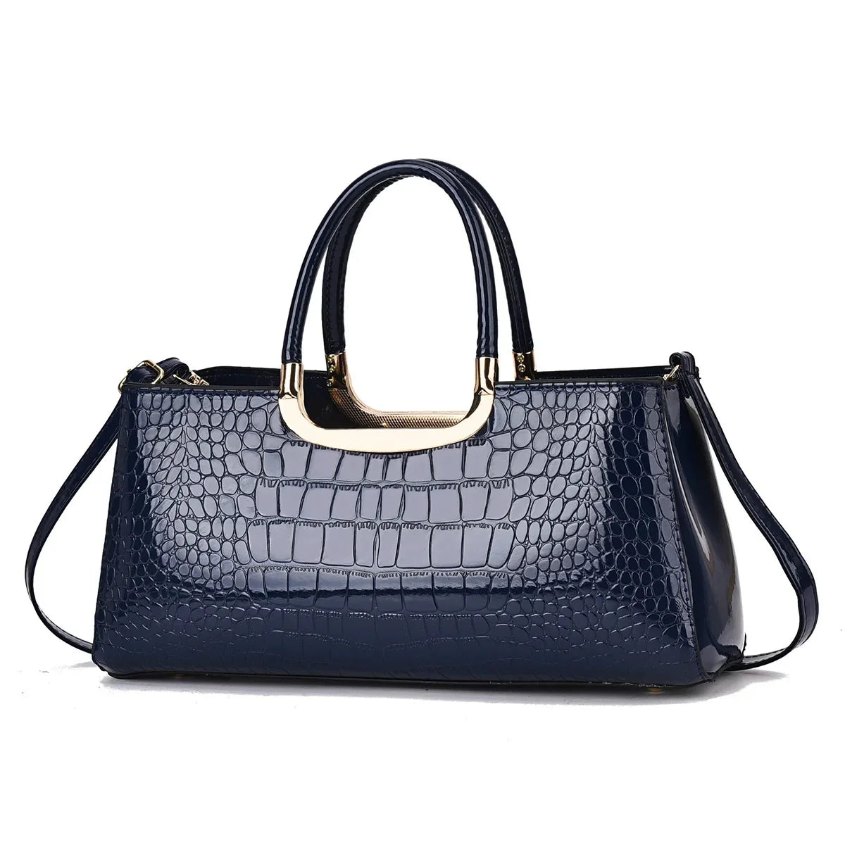 High Capacity PU Leather Crossbody Bag