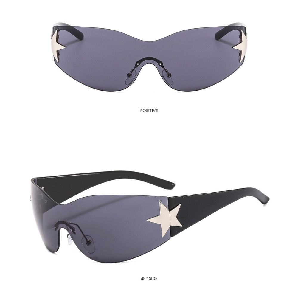 Rimless  Punk  Goggles Sports Sunglasses