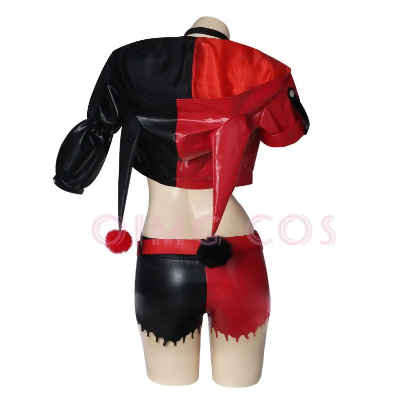 Harley Quinn Cosplay Costume The Joker Carnival Outfit