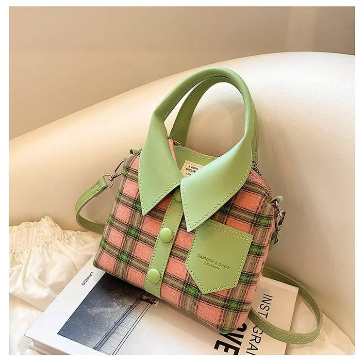 T Shirt Style Shoulder Crossbody Handbag