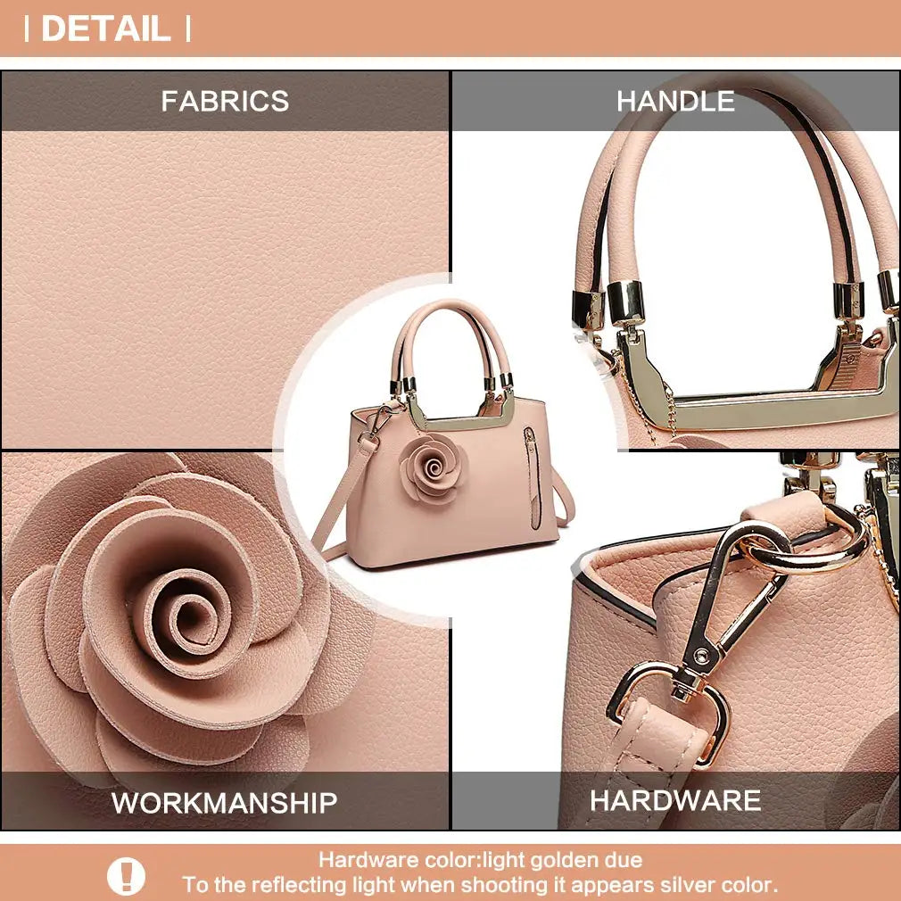 PU Leather Crossbody Top Handle Handbags