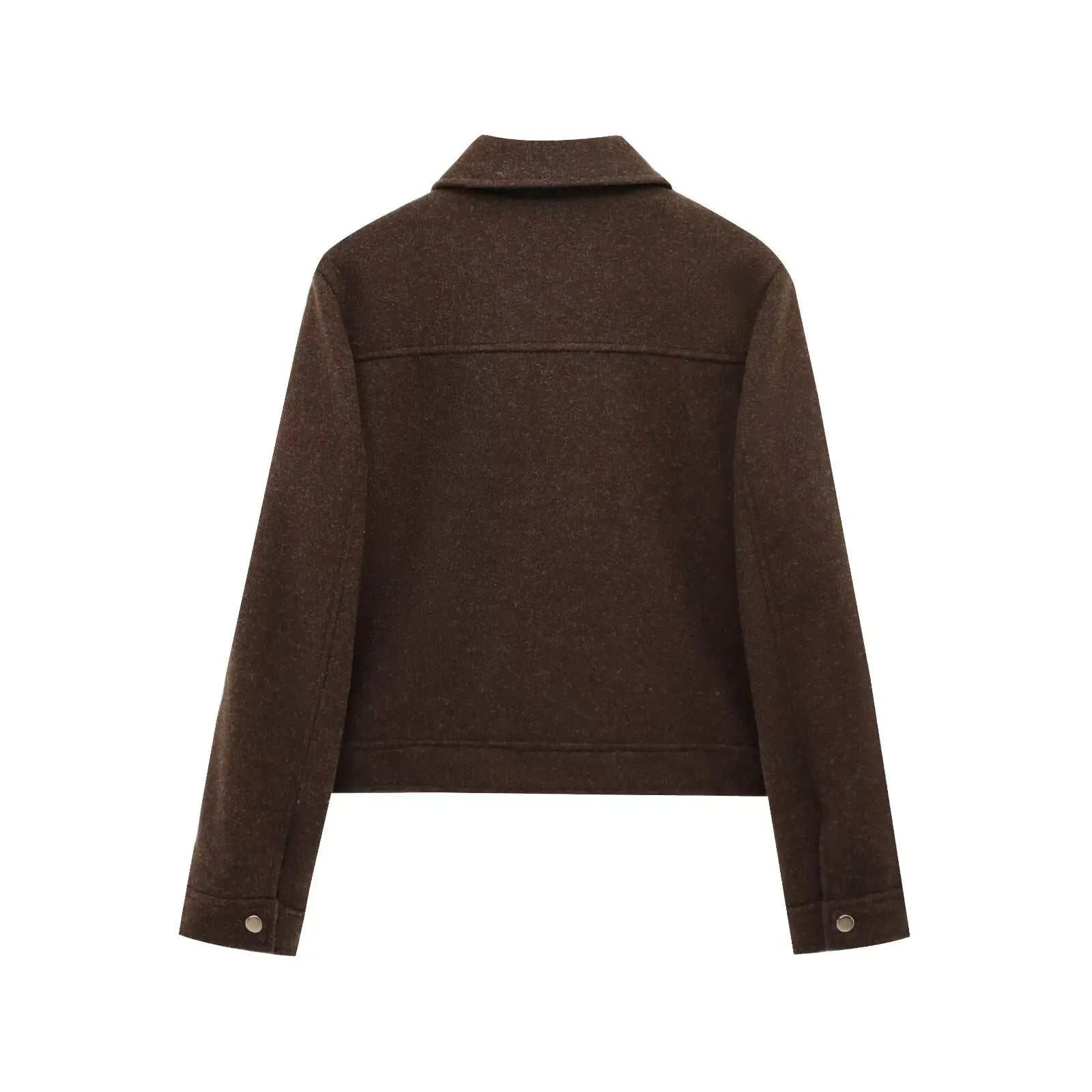 Long Sleeve Regular Fit Single Piece Winter Jacket.