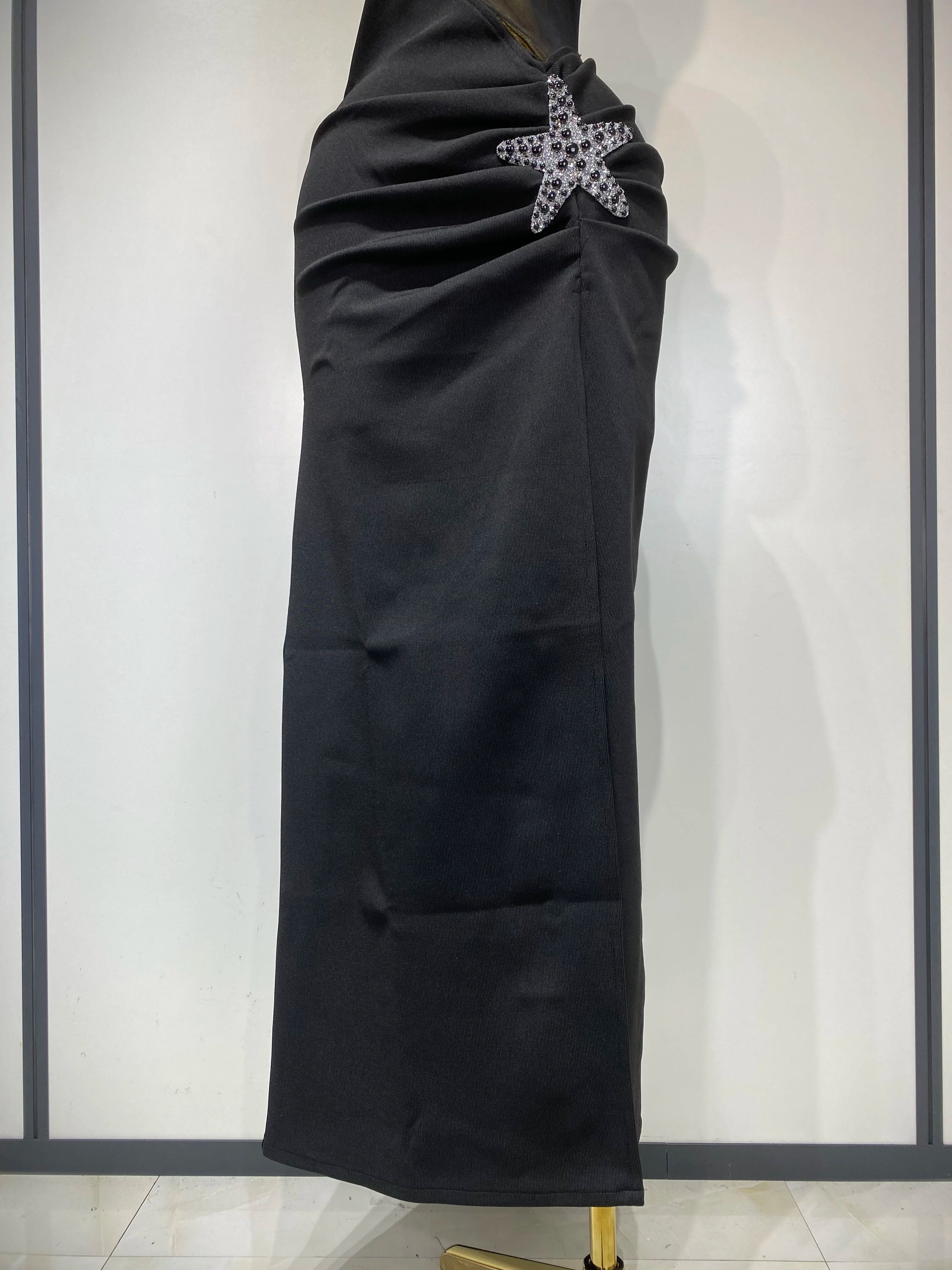 Starfish Decoration Bandage Luxury Birthday Prom Dress