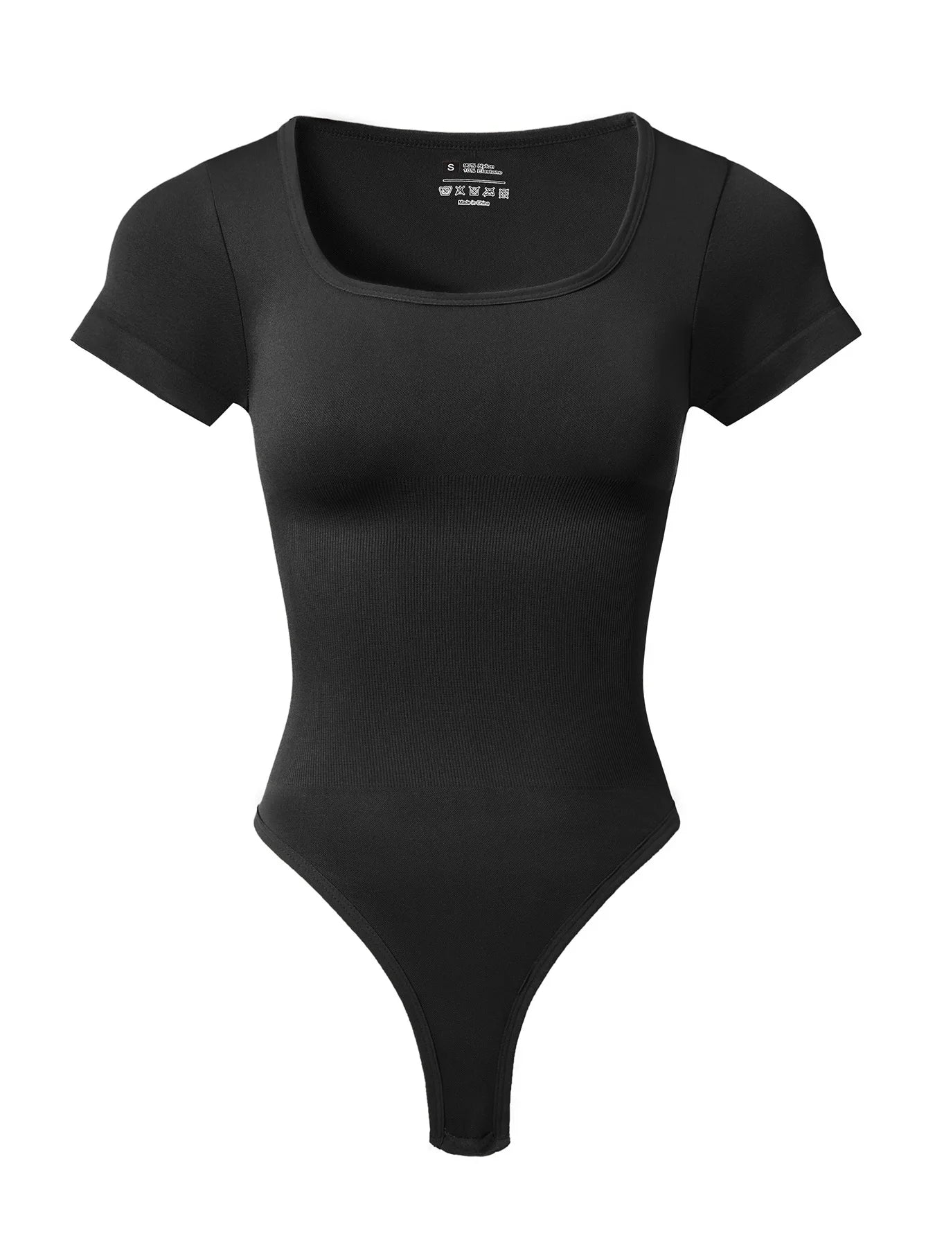 Seamless Square Neck T-shirt Bodysuit