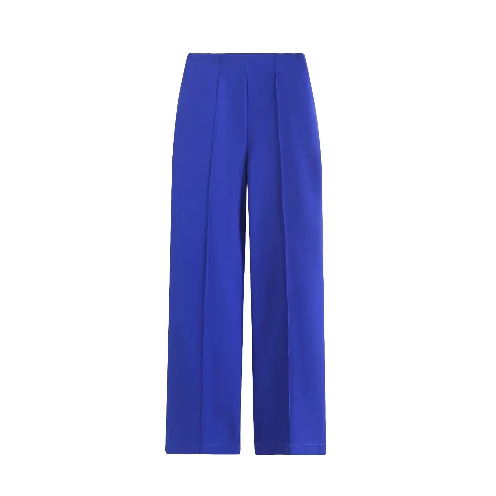 Long Sleeve Belt Bow Blazers Suit Coat Chic Female High Waist Trousers Two Piece Sets
