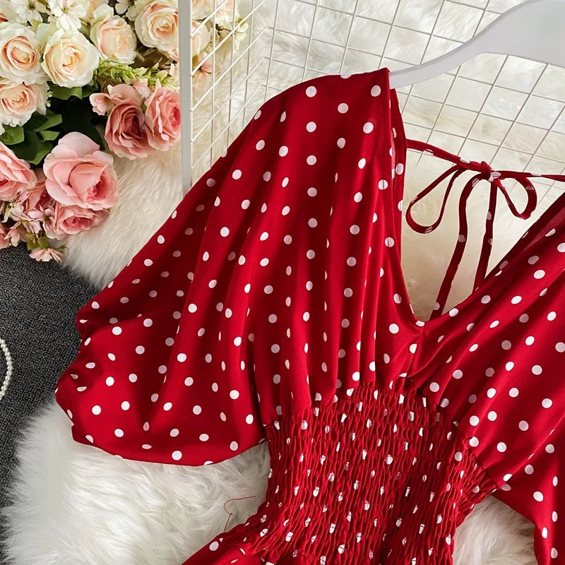V Neck Dolman Sleeves Floral Print Wide Leg Jumpsuit